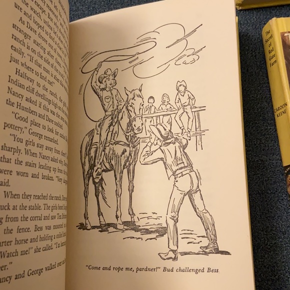 ❌SOLD❌ 3 VINTAGE Nancy Drew Hardcover Books #1,5,6 - Picture 10 of 10